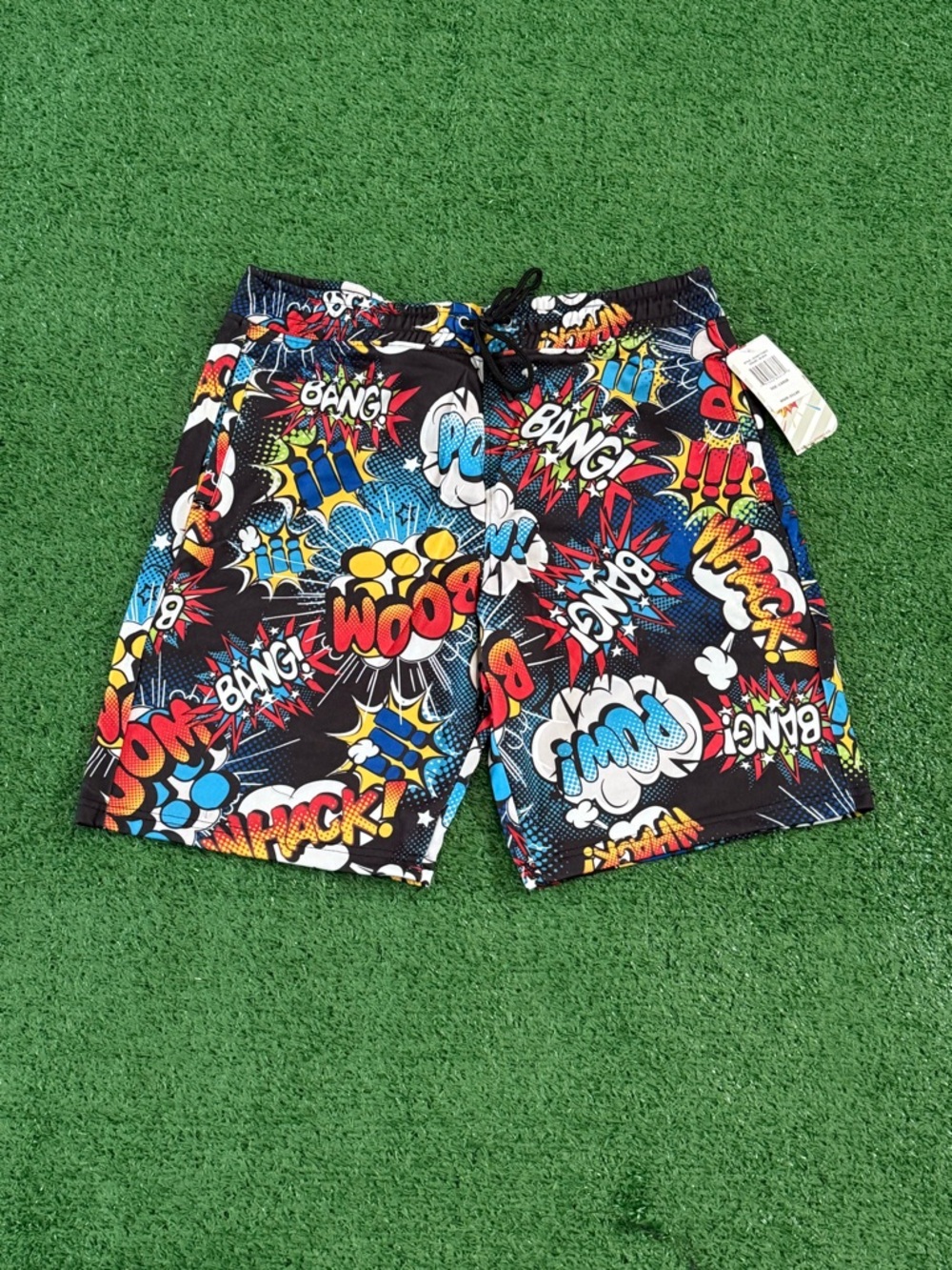 Comic Pop Art Boys Jogger Shorts